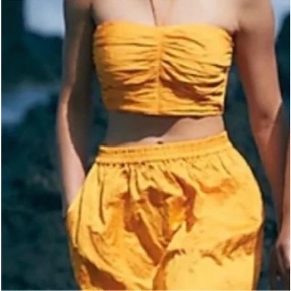 J.Crew collection NWT textured satin skirt set lined with pockets 2 piece set - Picture 5 of 16